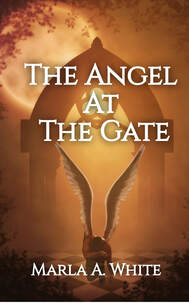 Book Cover of an Angel at a Stone Gate