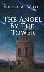 Book Cover of a tower and an angel